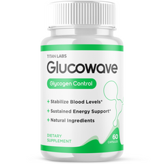 (1 Pack) Gluco Wave Advanced Blood Health Support Formula Glucowave 60 Capsules