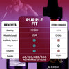 Image of (1 Pack) Purple Fit Drops Natural Health & Fitness Formula PurpleFit 30 Servings