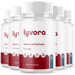 (5 Pack) Lyvora Advanced Blood Health Support Vitamin Supplement 300 Capsules