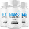 Image of (3 Pack) Memo Vance Pro Advanced Natural Brain Support MemoVancePro 180 Capsules