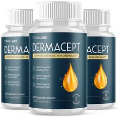 (3 Pack) Dermacept Advanced Healthy Skin Support Supplement Derma Cept 180 Capsules