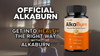 Image of AlkaBurn Advanced Energy and Fitness Support Supplement Alka Burn 180 Capsules