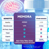 Image of (3 Pack) Memora Advanced Nootropic Natural Brain Support Supplement 180 Capsules