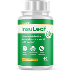 (1 Pack) InsuLeaf Advanced Blood Health Support Formula Insu Leaf 60 Capsules