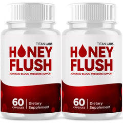 Honey Flush Pills Advanced Blood Health Support Formula HoneyFlush 120 Capsules