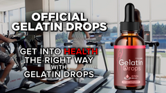 (5 Pack) Gelatin Drops Natural Health & Fitness Formula Supplement 150 Servings