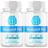 Image of (2 Pack) Mentalift Pro Nootropic Brain Support Formula Menta Lift Pro 120 Caps