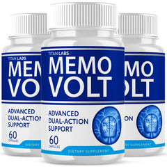 Memo Volt Nootropic Natural Brain Health Support Supplement MemoVolt 180 Capsule