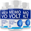 Image of Memo Volt Nootropic Natural Brain Health Support Supplement MemoVolt 180 Capsule