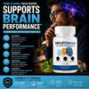 Image of MindSilence Nootropic Brain Health Support Supplement Mind Silence 300 Capsules