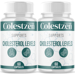 (2 Pack) Colestzen Advanced Blood Health Support Formula Colest Zen 120 Capsules