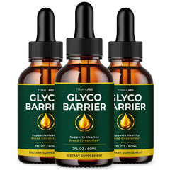 (3 Pack) Glyco Barrier Drops Blood Health Support Supplement GlycoBarrier 90 Servings