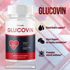 Image of (1 Pack) Glucovin Advanced Blood Health Support Formula Gluco Vin 60 Capsules