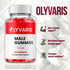 Image of (5 Pack) Olyvaris Gummy Advanced Male Support Supplement Oly Varis 300 Gummies