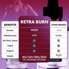 Image of Retra Burn Drops Advanced Natural Health & Fitness Support RetraBurn 90 Servings