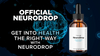 Image of NeuroDrop Drops Nootropic Brain Health Support Supplement Neuro Drop 30 Servings