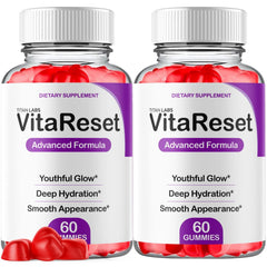 (2 Pack) VitaReset ACV Gummys 1000MG Advanced Vita Reset Supplement 120 Gummies