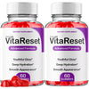 Image of (2 Pack) VitaReset ACV Gummys 1000MG Advanced Vita Reset Supplement 120 Gummies