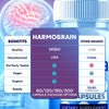 Image of (3 Pack) Harmo Brain Nootropic Natural Brain Supplement HarmoBrain 180 Capsules