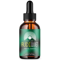 (1 Pack) Audiquiet Ear Health Support Drops Audi Quiet Supplement 30 Servings