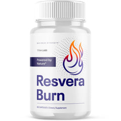 (1 Pack) Resvera Burn Advanced Energy & Fitness Support ResveraBurn 60 Capsules