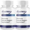 Image of (2 Pack) Vasotrexx Prostate & Bladder Health Support Vaso Trexx 120 Capsules
