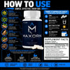 Image of Maxorin Advanced Male Health Support Supplement Max Orin Vitamin 300 Capsules