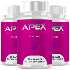 (3 Pack) Apex Sugar Shield Advanced Blood Health Supplement ApexSugarShield 180 Capsules
