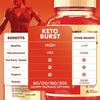 Image of (1 Pack) Keto Burst ACV Gummys 1000MG Advanced KetoBurst Supplement 60 Gummies