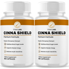 Cinna Shield Pill Advanced Blood Health Support Formula CinnaShield 120 Capsules