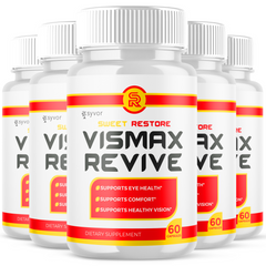 (5 Pack) Vismax Revive Advanced Vision Support VismaxRevive Formula 300 Capsules
