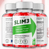 Image of (1 Pack) Slim 3 ACV Gummys 1000MG Advanced Slim Three Supplement 60 Gummies