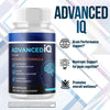 Image of (3 Pack) Advanced IQ Nootropic Natural Brain Supplement AdvancedIQ 180 Capsules