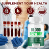 Image of (5 Pack) Blood Restore Advanced Blood Support Supplement BloodRestore 300 Capsules