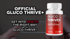 Image of (1 Pack) Gluco Thrive Advanced Blood Health Support Vitamin GlucoThrive 60 Capsules