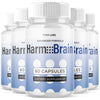 Image of (5 Pack) Harmo Brain Nootropic Natural Brain Supplement HarmoBrain 300 Capsules