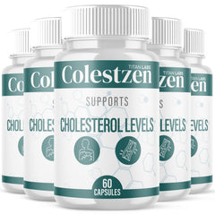(5 Pack) Colestzen Advanced Blood Health Support Formula Colest Zen 300 Capsules