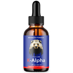 (1 Pack) K-Alpha Male Health Support Drops Advanced K Alpha Vitamin 30 Servings