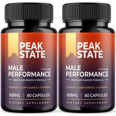 (2 Pack) Peak State Advanced Male Health Support Formula PeakState 120 Capsules