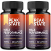 Image of (2 Pack) Peak State Advanced Male Health Support Formula PeakState 120 Capsules