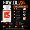Image of Burn Blast Advanced Energy and Fitness Support Supplement BurnBlast 120 Capsules