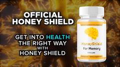(1 Pack) Honey Shield Nootropic Natural Brain Support HoneyShield 60 Capsules