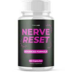 (1 Pack) Nerve Reset Nootropic Nerve Support Supplement NerveReset 60 Capsules