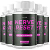 Image of (5 Pack) Nerve Reset Nootropic Nerve Support Supplement NerveReset 300 Capsules