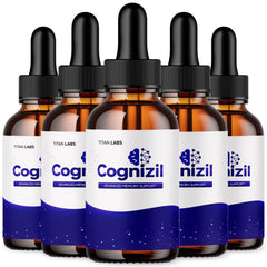 (5 Pack) Cognizil Advanced Nootropic Brain Health Support Drops Cogni Zil 150 Servings