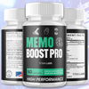 Image of (1 Pack) Memo Boost Pro Nootropic Natural Brain Support MemoBoostPro 60 Capsules
