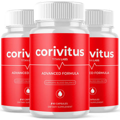(3 Pack) Corivitus Advanced Blood Health Support Formula Cori Vitus 180 Capsules