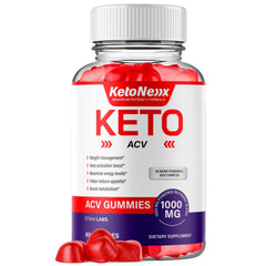 (1 Pack) KetoNex ACV Gummys 1000MG Advanced Keto Nex Supplement 60 Gummies