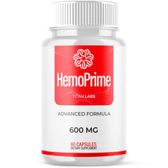 (1 Pack) HemoPrime Advanced Blood Health Support Formula Hemo Prime 60 Capsules