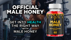 (5 Pack) Male Honey Gummy Advanced Male Support Supplement MaleHoney 300 Gummies